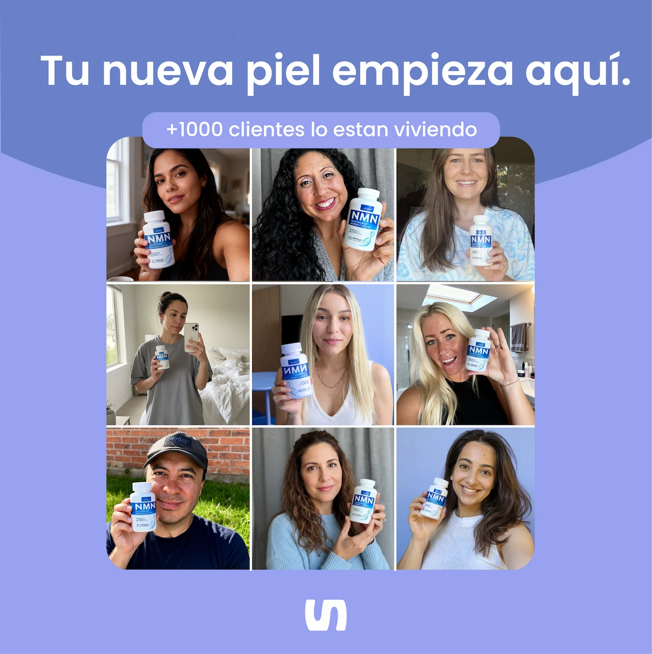 NMN© — Rejuvenece desde la raíz: células, cuerpo y mente.