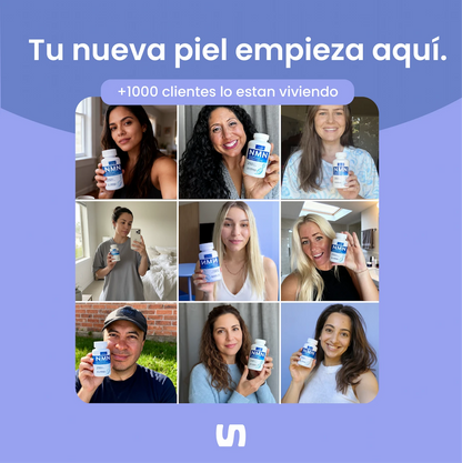 NMN© — Rejuvenece desde la raíz: células, cuerpo y mente.